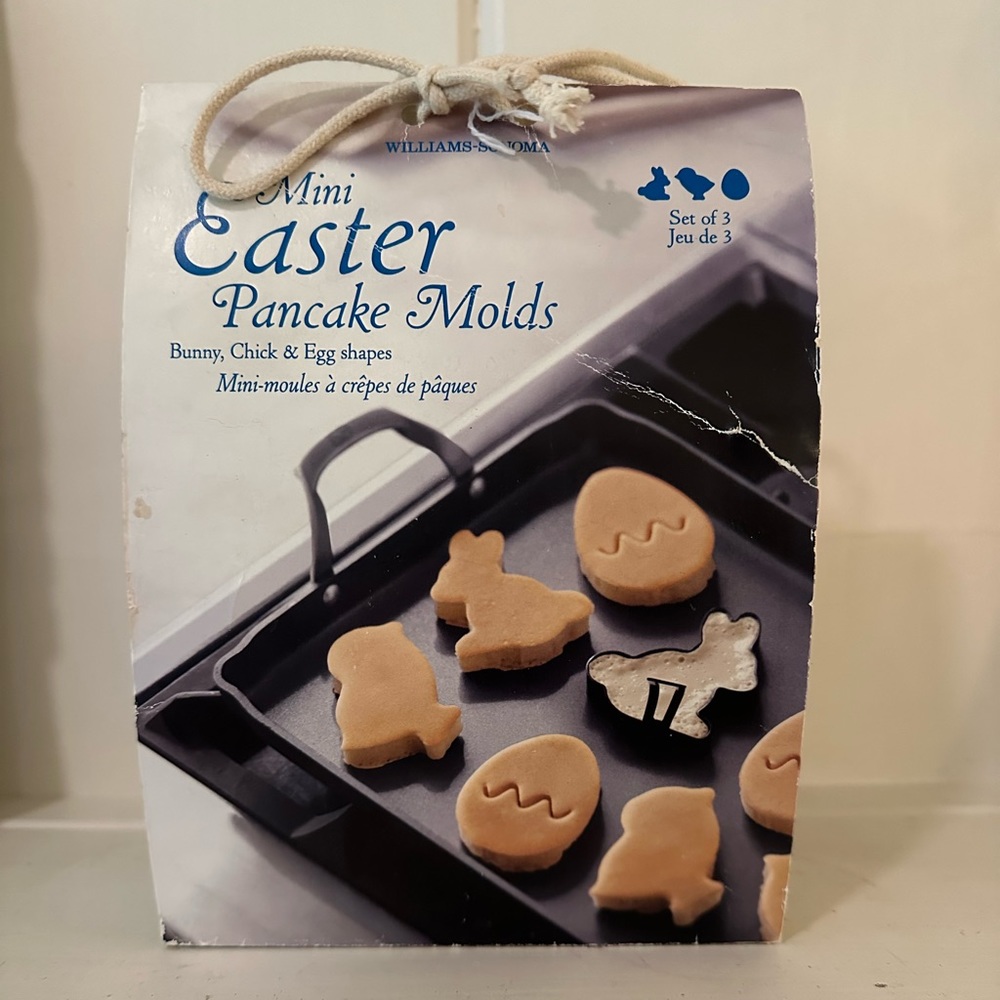 Williams Sonoma NIP mini pancake molds